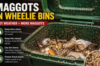 Maggots Wheelie Bins Hot Weather