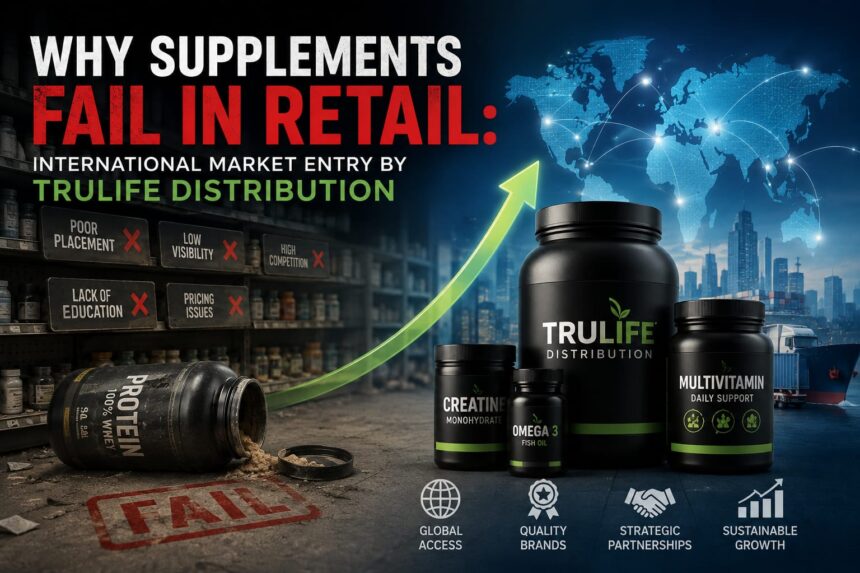 Why Supplements Fail in Retail: International Market Entry by TruLife Distribution