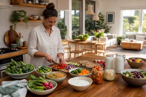 The Gut Health Reset: Fiber, Fermented Foods, Sleep, and Stress
